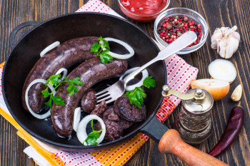 Boudin noir à la crème