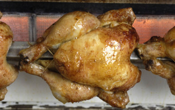 Poulet rôti fermier